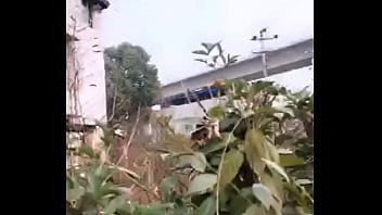 Yifang pink and tender bunny train track outdoor out of water temptation exposed