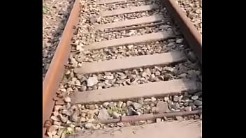 Yifang pink and tender bunny train track outdoor out of water temptation exposed Yifang pink and tender bunny train track outdoor out of water temptation exposed