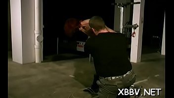 Glamour bombshell is riding a huge shaft