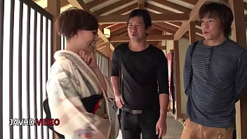 Moonlit aoi mizuno's wild night under the stars