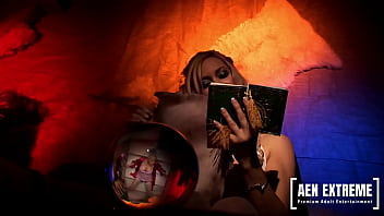 Blonde porn stars have a threesome in a jacuzzi tub