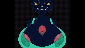 Mae gives you her cat titties bb