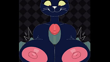 Mae gives you her cat titties bb