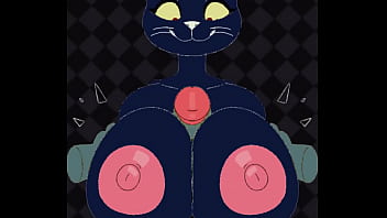 Mae gives you her cat titties bb