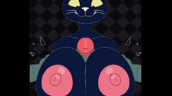 Mae gives you her cat titties bb