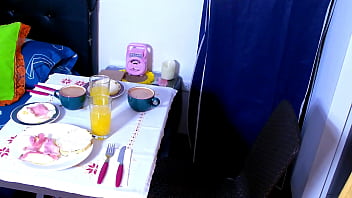 Preview of hot breakfast latino style with agarabas and olpr