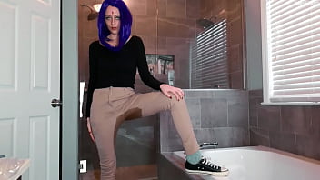 Raven wetting her khaki pants & panties sage eldritch