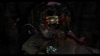 Dark temple naughty time