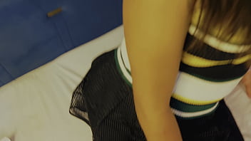 Ex girlfriend give me blowjob in college principal bed room