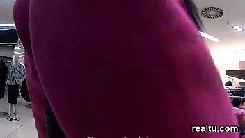 Perfect czech chick was tempted in the supermarket and nailed in pov