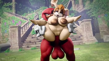 Vanilla la coneja follando con knuckles