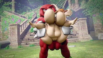 Vanilla la coneja follando con knuckles