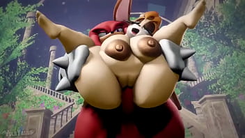 Vanilla la coneja follando con knuckles