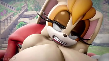 Vanilla la coneja follando con knuckles