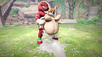 Vanilla la coneja follando con knuckles