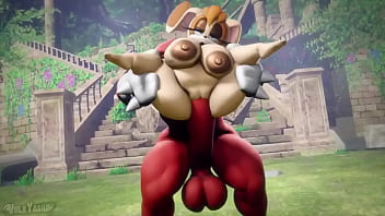 Vanilla la coneja follando con knuckles