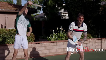 Family group sex after a legendary pickleball match