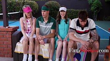 Family group sex after a legendary pickleball match