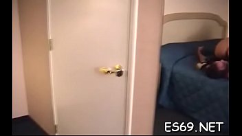 Delectable maid gets body caressed well