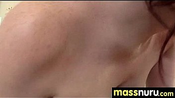 Nuru massage ends with a hot shower fuck 21