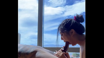 Big black dick cum dump a filipina Big black dick cum dump a filipina