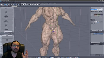 Building the leticia scene body morphing part 3 hexagon based