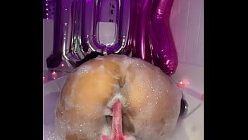 We hit 10k y’all really had me feeling myself tonight bubbles pink candles & my favorite to