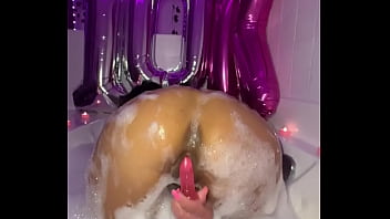 We hit 10k y’all really had me feeling myself tonight bubbles pink candles & my favorite to