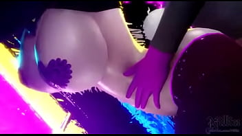 Morgana fucking in a disco