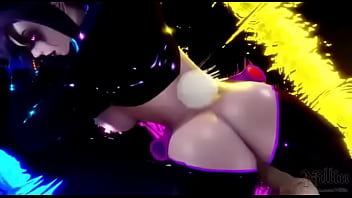 Morgana fucking in a disco