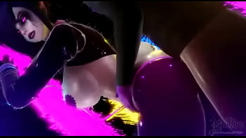 Morgana fucking in a disco