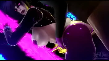 Morgana fucking in a disco