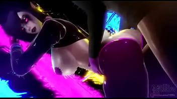 Morgana fucking in a disco