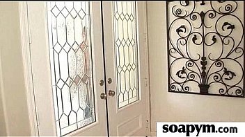 Beautiful masseuse pleasuring her client 6