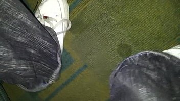 Big tit whore sucks black pole