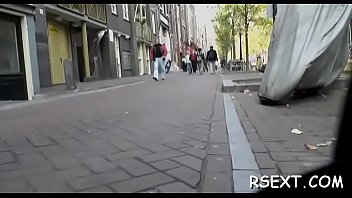 Fatty with huge scones gets it