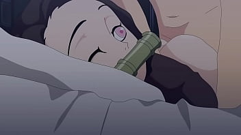 Nezuko takes it from behind