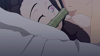 Nezuko takes it from behind