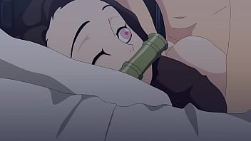 Nezuko takes it from behind