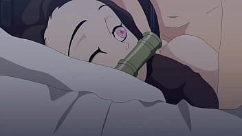 Nezuko takes it from behind