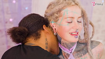 Inked babe ass stretched by bbc ends with atm and a facial cumshot