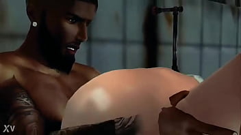 Bitch get fuck hard in tight pussy