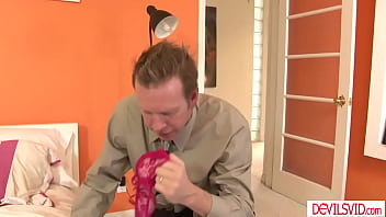 Chastity Lynn And Her Best Friend Rylie Richman Caught Her Stepdad Sniffing Their Pantiesthey Let Him Feel The Real Thing By Letting Him Fuck Them thumbnail