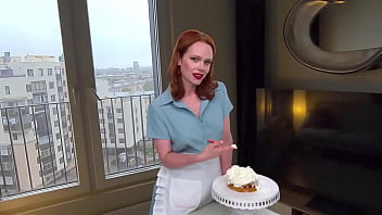 Ella hughes serves cherry pie coffee and her pussy in damn good pie braindance spatial vr