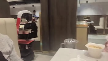 It was a long day and then the food ran off to another table