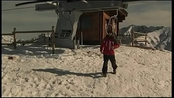 Judith fox and priva are hiking up snowy mountain when they get a dp