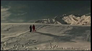 Judith fox and priva are hiking up snowy mountain when they get a dp