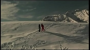 Judith fox and priva are hiking up snowy mountain when they get a dp