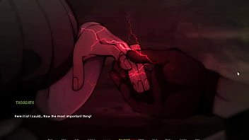 She is crazy with lust and moans hotly on his dick