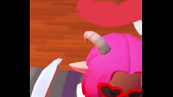 Recroom girl gets at it